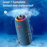 HOPESTAR P35 20W Outdoor IPX7 Water-resistant TWS Wireless Bluetooth Speaker(Camouflage)