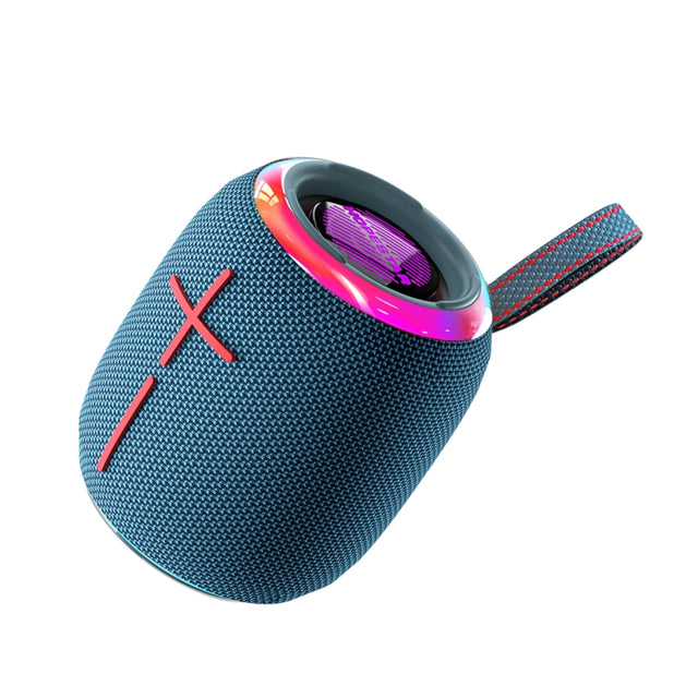HOPESTAR P35 mini 10W Outdoor IPX7 Water-resistant TWS Bluetooth Speaker(Blue)