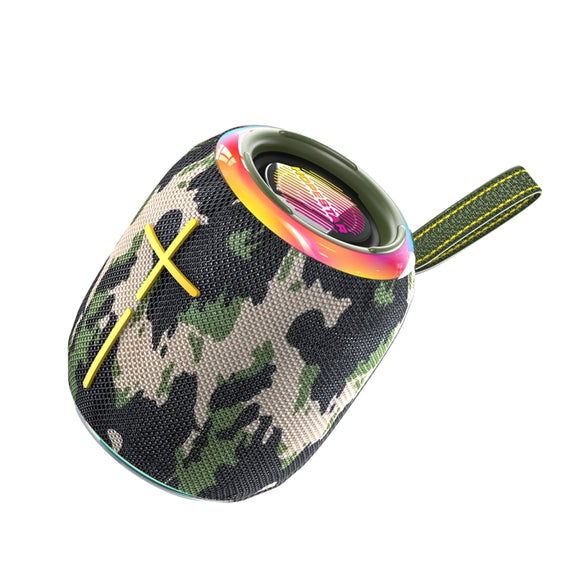 HOPESTAR P35 mini 10W Outdoor IPX7 Water-resistant TWS Bluetooth Speaker(Camouflage)