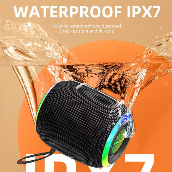 HOPESTAR P35 mini 10W Outdoor IPX7 Water-resistant TWS Bluetooth Speaker(Camouflage)