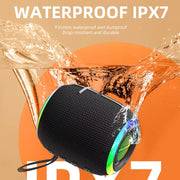 HOPESTAR P35 mini 10W Outdoor IPX7 Water-resistant TWS Bluetooth Speaker(Black)