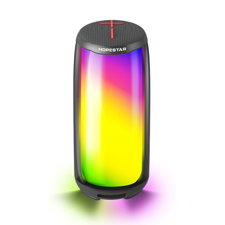 HOPESTAR P49 Tone Pulse RGB Light Water-resistant Bluetooth Speaker(Grey)