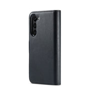 For Samsung Galaxy S23+ 5G DG.MING Crazy Horse Texture Detachable Magnetic Leather Case(Black)