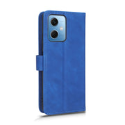 For Xiaomi Poco X5 5G / Redmi Note 12 5G Skin Feel Magnetic Flip Leather Phone Case(Blue)