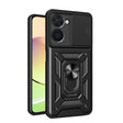 For Realme C33 4G Sliding Camera Cover Design Phone Case(Black) - free shipping - PMC TechLife - Order now!