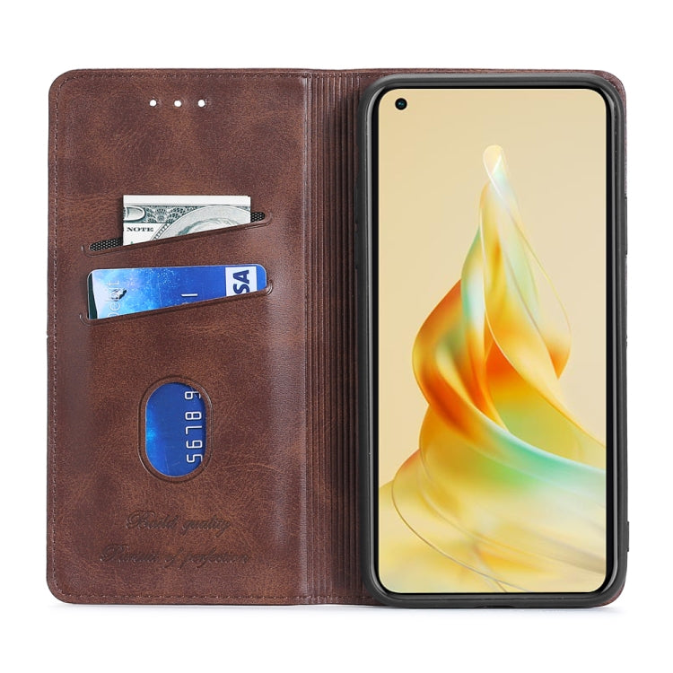 For Xiaomi Poco X5 Pro / Redmi Note 12 Pro Speed Cow Texture Magnetic Horizontal Flip Leather Phone Case(Red)