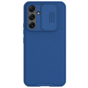 For Samsung Galaxy A54 5G NILLKIN Black Mirror Pro Series Camshield PC Phone Case(Blue)