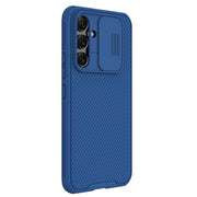 For Samsung Galaxy A54 5G NILLKIN Black Mirror Pro Series Camshield PC Phone Case(Blue)