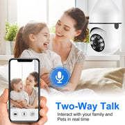 ESCAM 2.0MP 1080P Light Bulb WiFi Camera, Support IR Night Vision / Motion Detection / Two-way Voice