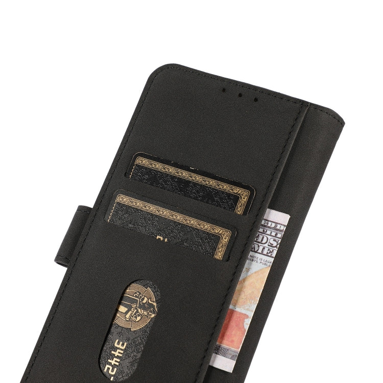 For Honor X7a 4G KHAZNEH Matte Texture Leather Phone Case(Black)