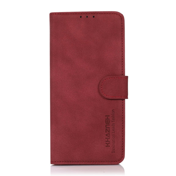 For Honor X8a 4G KHAZNEH Matte Texture Leather Phone Case(Red)