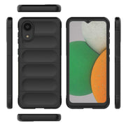 For Samsung Galaxy A03 Core 4G Magic Shield TPU + Flannel Phone Case(White)