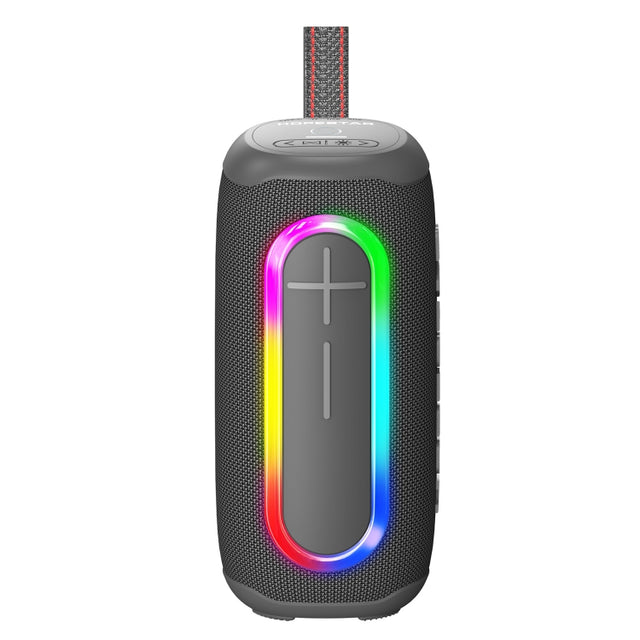 HOPESTAR P60 IPX6 Water-resistant 10W 66mm Outdoor Bluetooth Speaker(Grey)
