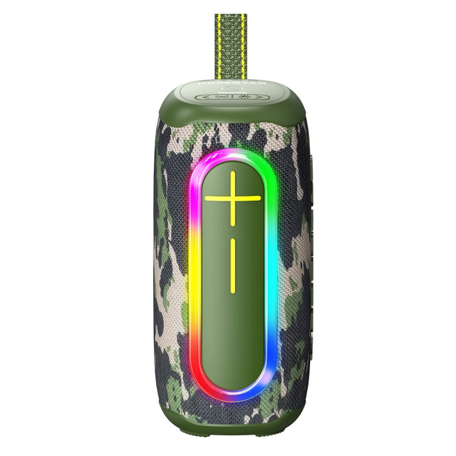 HOPESTAR P60 IPX6 Water-resistant 10W 66mm Outdoor Bluetooth Speaker(Camouflage)