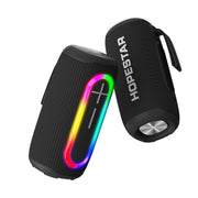 HOPESTAR P60 IPX6 Water-resistant 10W 66mm Outdoor Bluetooth Speaker(Black)