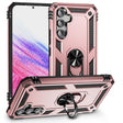 For Samsung Galaxy A54 Shockproof TPU + PC Phone Case with Holder(Rose Gold) - free shipping - PMC TechLife - Order now!