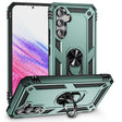 For Samsung Galaxy A54 Shockproof TPU + PC Phone Case with Holder(Dark Green) - free shipping - PMC TechLife - Order now!
