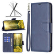 For Xiaomi Redmi 12 4G Lambskin Texture Pure Color Flip Leather Phone Case(Blue) - free shipping - PMC TechLife - Order now!