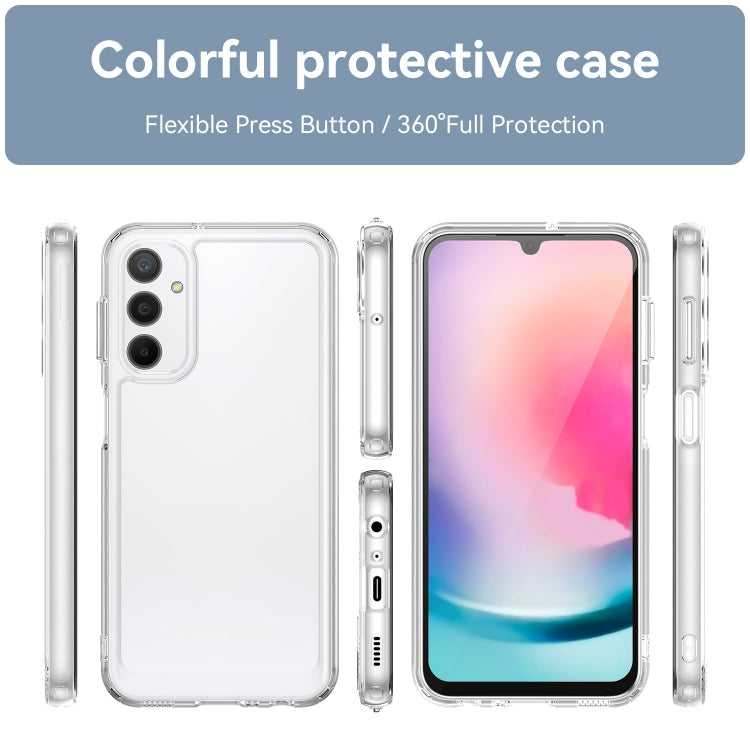 For Samsung Galaxy A24 4G Candy Series TPU Phone Case(Transparent)