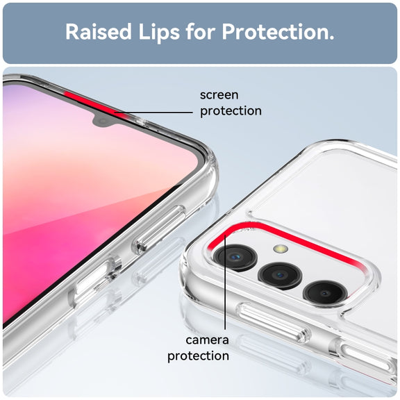 For Samsung Galaxy A24 4G Candy Series TPU Phone Case(Transparent)