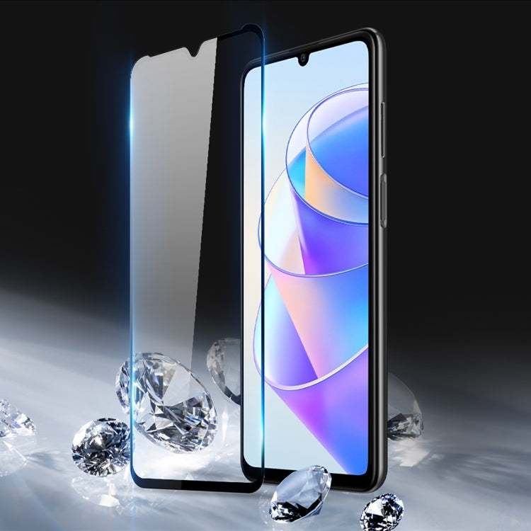 For Honor X7a 10pcs DUX DUCIS 0.33mm 9H Medium Alumina Tempered Glass Film