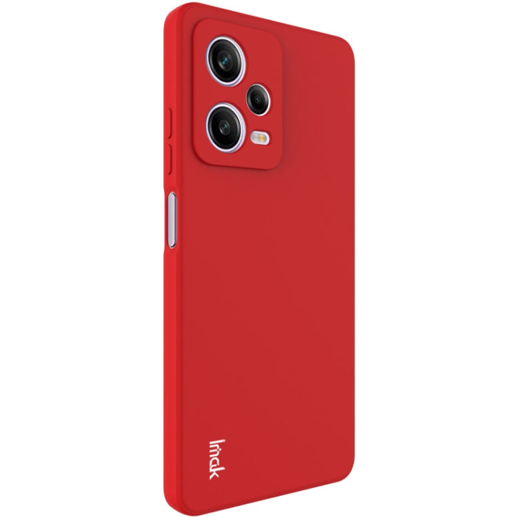 For Xiaomi Redmi Note 12 Pro 5G China / India IMAK UC-4 Series Straight Edge TPU Soft Phone Case(Red)