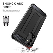 For Samsung Galaxy A14 5G Magic Armor TPU Hard PC Phone Case(Navy Blue)