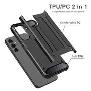 For Samsung Galaxy A34 5G Magic Armor TPU Hard PC Phone Case(Silver)