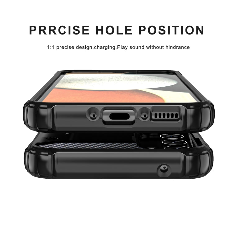For Samsung Galaxy A34 5G Magic Armor TPU Hard PC Phone Case(Silver)