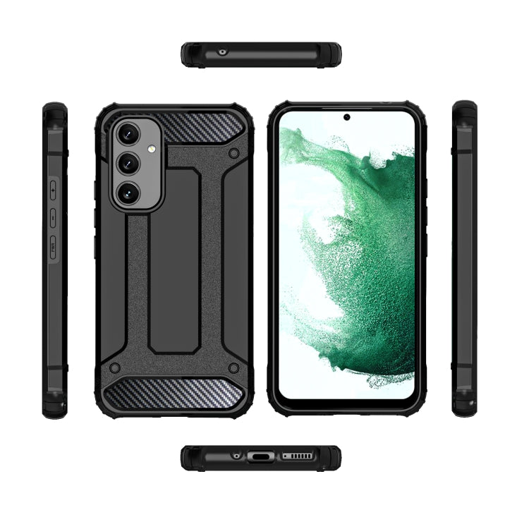 For Samsung Galaxy A54 5G Magic Armor TPU Hard PC Phone Case(Grey)