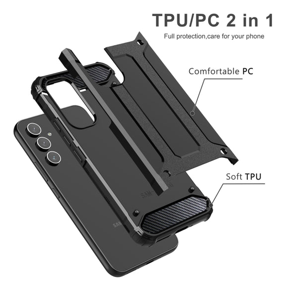 For Samsung Galaxy A54 5G Magic Armor TPU Hard PC Phone Case(Grey)