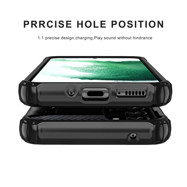 For Samsung Galaxy A54 5G Magic Armor TPU Hard PC Phone Case(Grey)