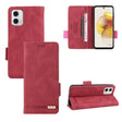 For Motorola Moto G13 / G23 / G53 Magnetic Clasp Flip Leather Phone Case(Red) - free shipping - PMC TechLife - Order now!