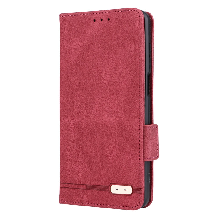 For Motorola Moto G13 / G23 / G53 Magnetic Clasp Flip Leather Phone Case(Red)
