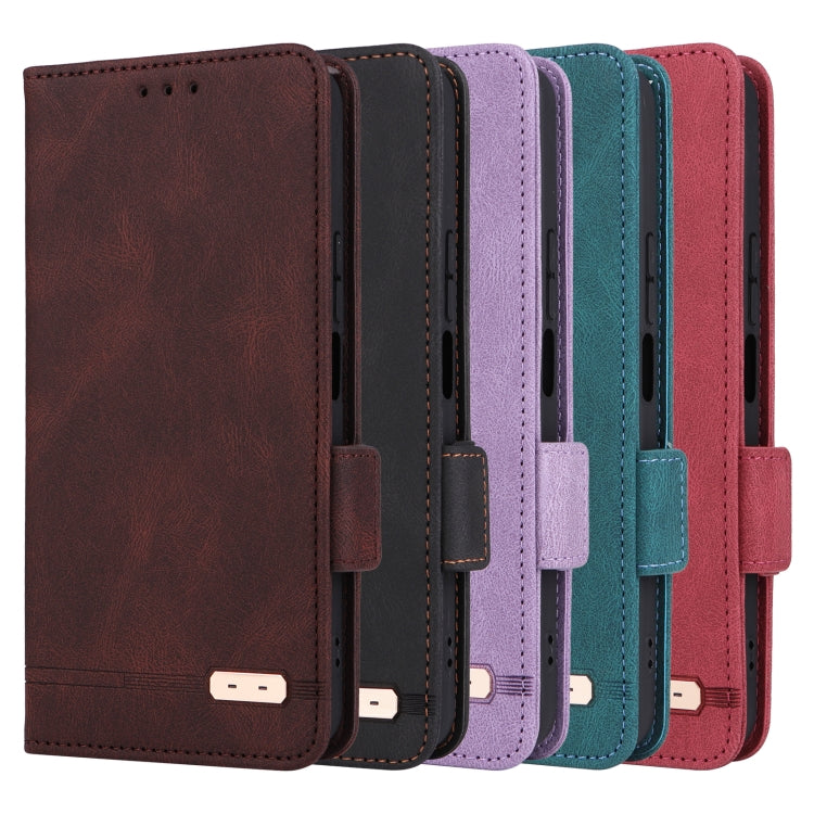 For Motorola Moto G13 / G23 / G53 Magnetic Clasp Flip Leather Phone Case(Red)