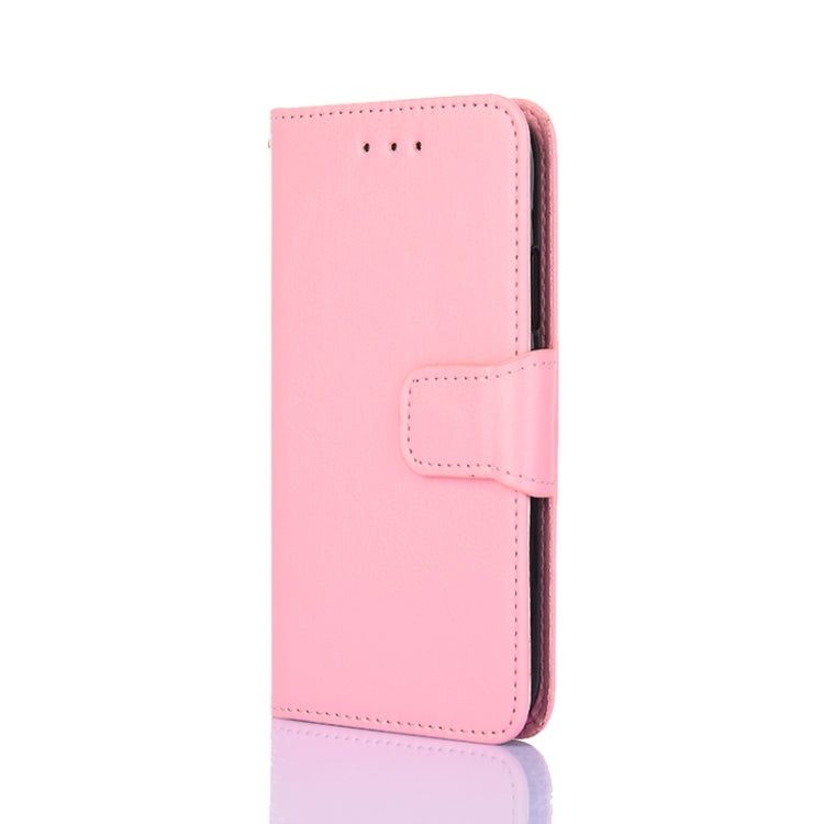 For OnePlus Ace 2/11R Crystal Texture Leather Phone Case(Pink)