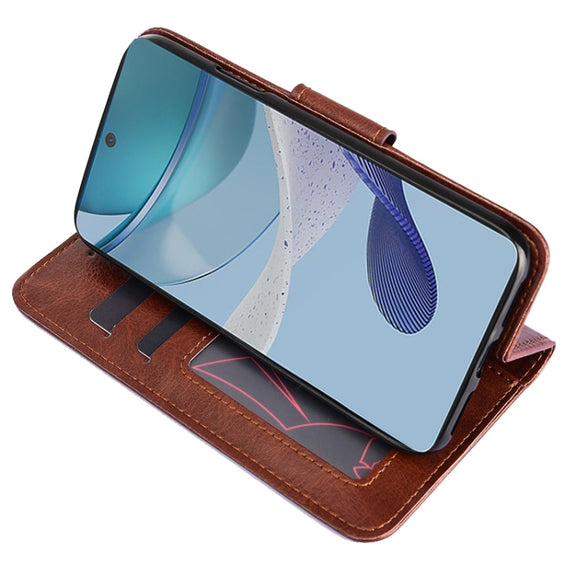 For OnePlus Ace 2/11R Crystal Texture Leather Phone Case(Pink)