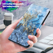 For Motorola Moto E13 3D Painting Pattern Leather Phone Case(Milky Way)