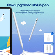 JOYROOM JR-X9S Aluminum Alloy Active Stylus Pen with Replacement Tips(White)
