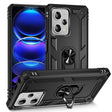 For Xiaomi Redmi Note 12 Pro+ Shockproof TPU + PC Phone Case with Holder(Black) - free shipping - PMC TechLife - Order now!