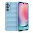 For Samsung Galaxy A24 5G / A24 4G Magic Shield TPU + Flannel Phone Case(Light Blue) - free shipping - PMC TechLife - Order now!