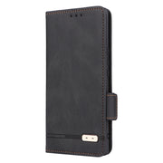 For Honor X9a 5G / Magic5 Lite Magnetic Clasp Flip Leather Phone Case(Black)