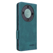 For Honor X9a 5G / Magic5 Lite Magnetic Clasp Flip Leather Phone Case(Green)