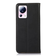 For Xiaomi 13 Lite / Civi 2 KHAZNEH Nappa Top Layer Cowhide Leather Phone Case(Black)
