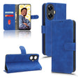 For Realme C55 Skin Feel Magnetic Flip Leather Phone Case(Blue) - Realme Cases by PMC TechLife | Online Shopping South Africa | PMC TechLife
