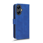 For Realme C55 Skin Feel Magnetic Flip Leather Phone Case(Blue)