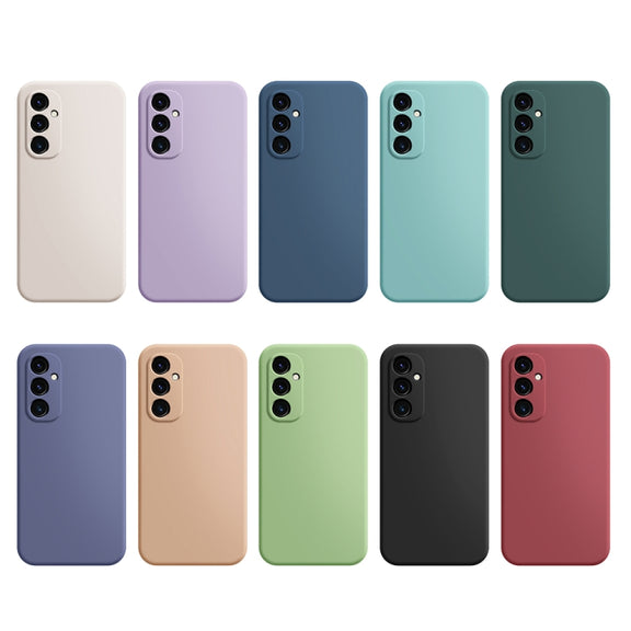 For Samsung Galaxy A34 5G Imitation Liquid Silicone Phone Case(Red)