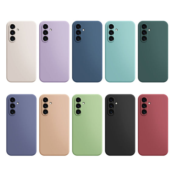For Samsung Galaxy A54 5G Imitation Liquid Silicone Phone Case(Blue)