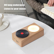 T19 Creative Retro Desktop Wireless Bluetooth Speaker(Wood)