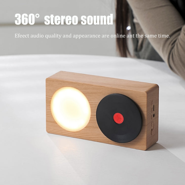 T19 Creative Retro Desktop Wireless Bluetooth Speaker(White)